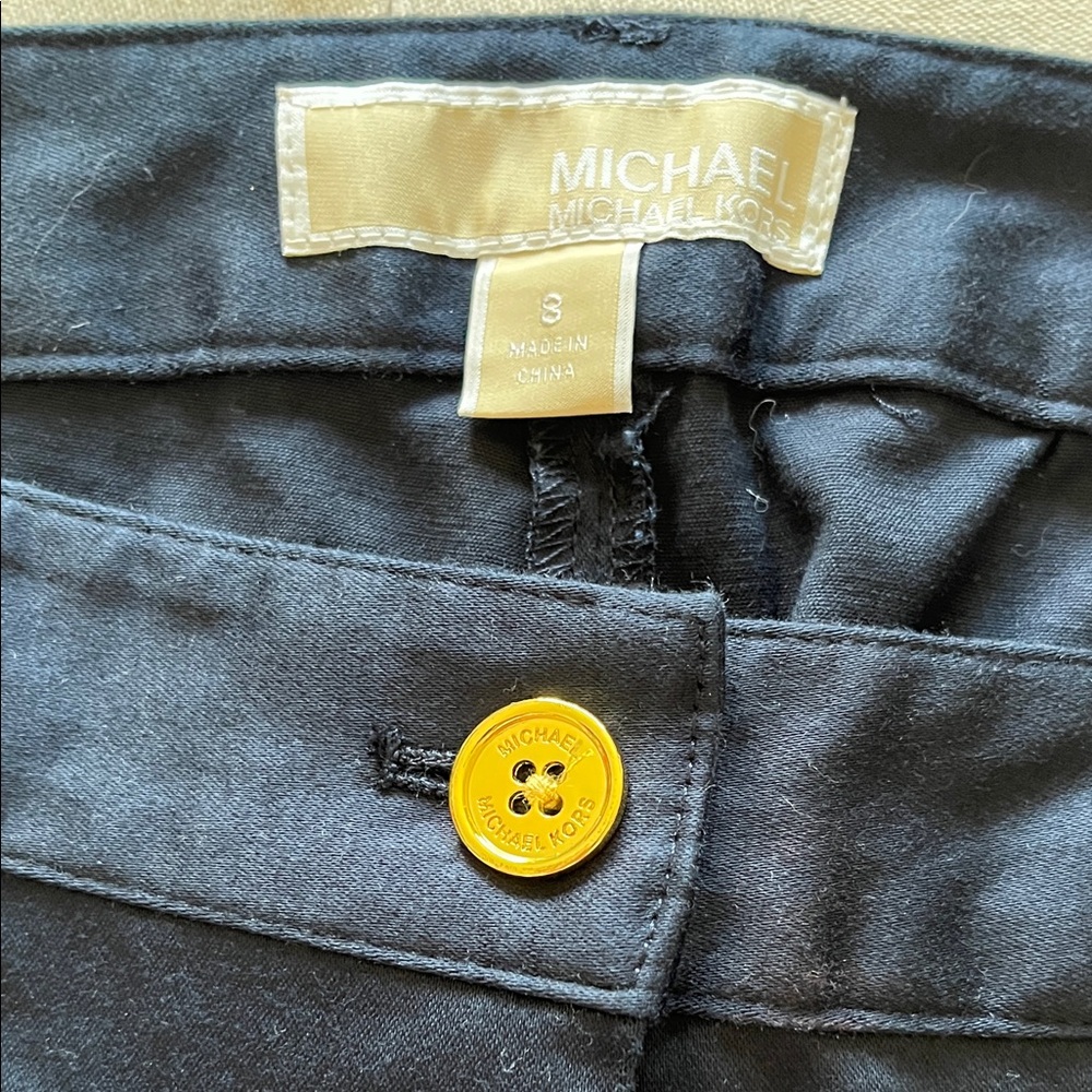 Michael Kors Navy Blue Women’s Pants Size 8 - Picture 2 of 11